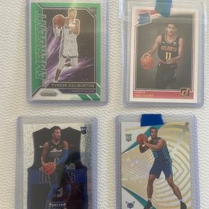 Trae Young , Jalen Brunson , Tyrese Haliburton  , Miles Bridges All 4 ROOKIES 🔥